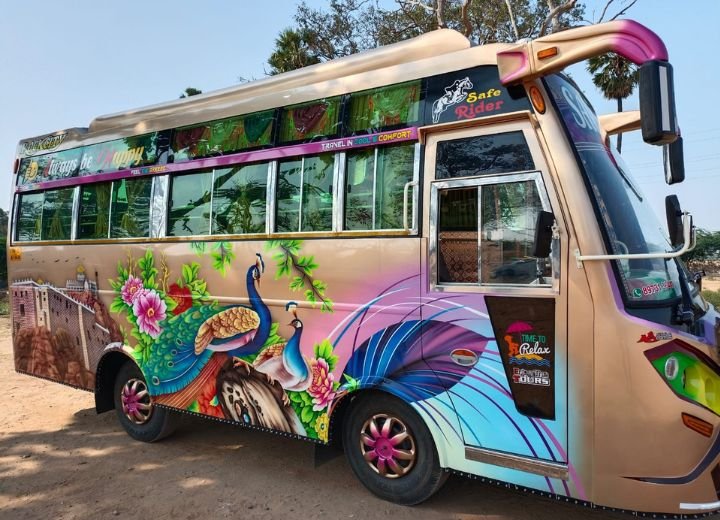 Saaisri travels tour bus trichy