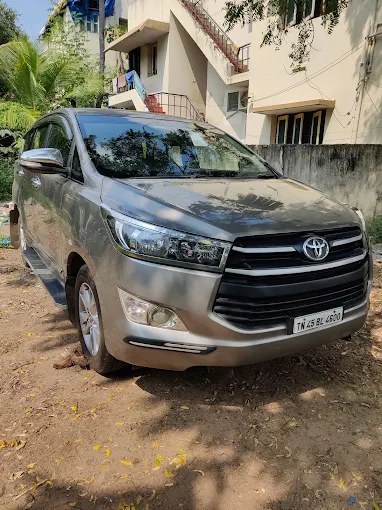 Toyota innova crysta xuv for rent saaisritravel